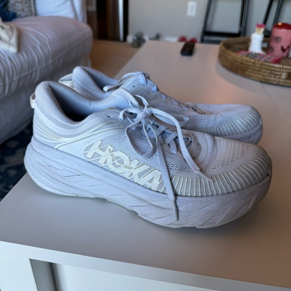 Hoka One One Shoes - HOKA Bondi White 9.5